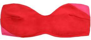 Heidi Klum Swim Two-Tone Bandeau Bikini Top