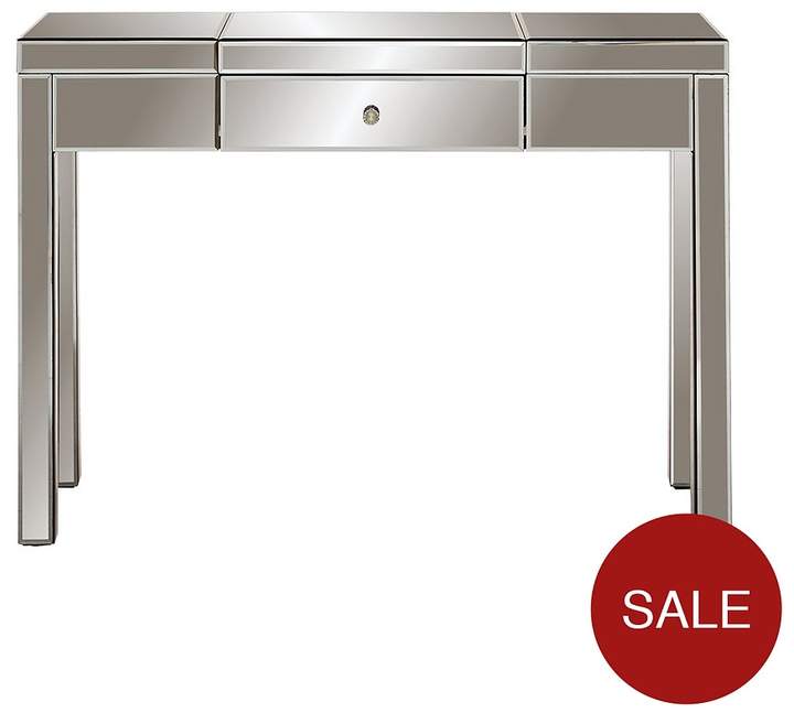 Ideal Home Parisian Smoked Mirror Dressing Table