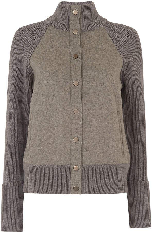 Knitted Boiled Wool Jacket