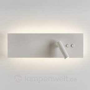 Modern designte, weiße LED-Wandleuchte Edge Reader