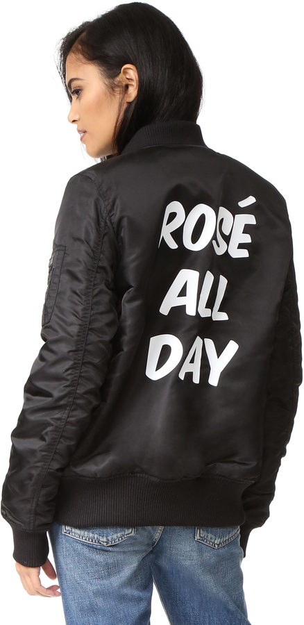 Rose All Day Bomber Jacket