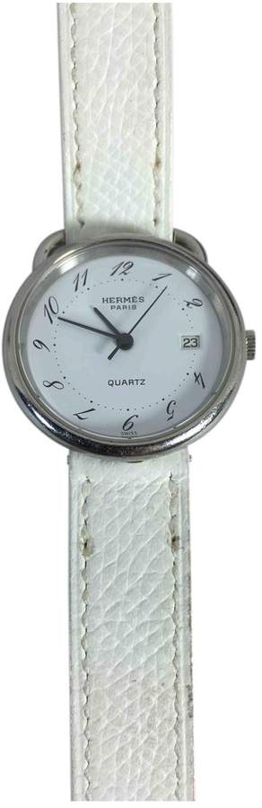 White Metal Watch Arceau