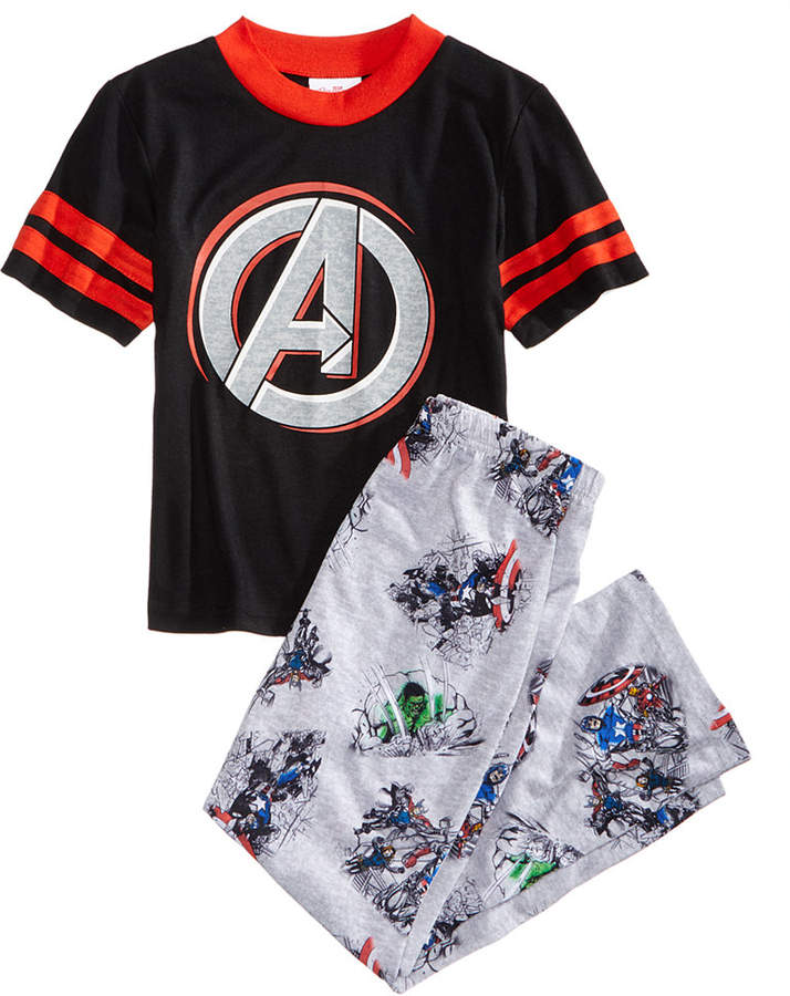 2-Pc. Avengers Pajama Set, Big Boys, Created for Macy’s