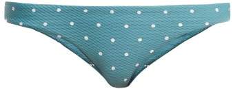 ASCENO Low-rise polka dot-print bikini briefs