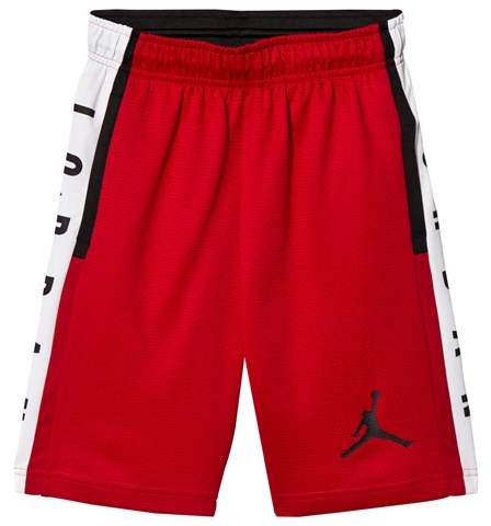 Air Jordan Red Graphic Shorts
