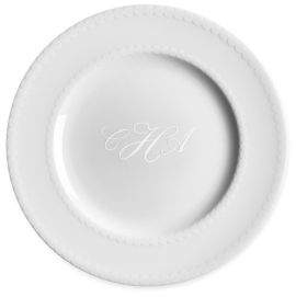 Personalized Pearls Salad Plate