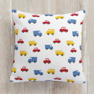 Boys Toys Self-Launch Square Pillows