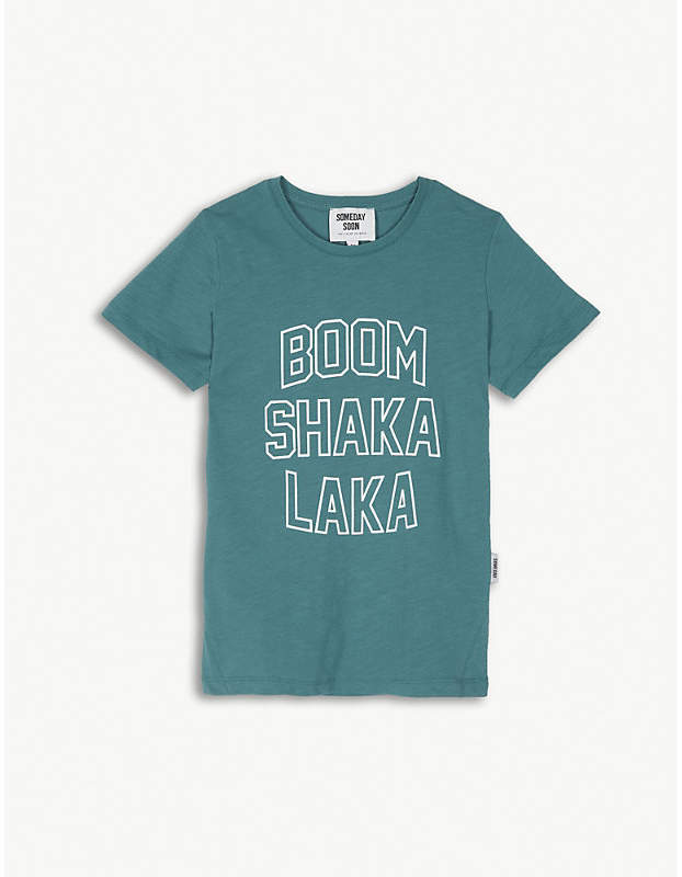 Someday Soon Printed cotton t-shirt 4-14 years