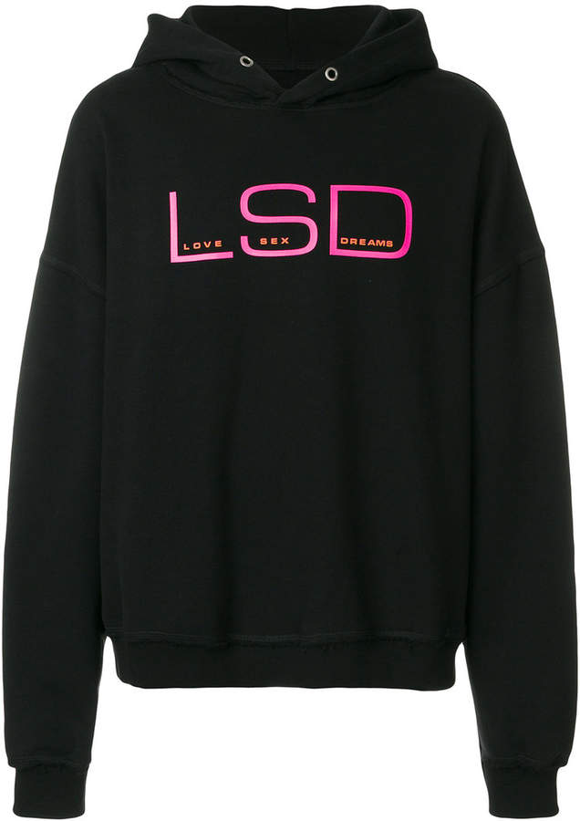 LSD print hoodie