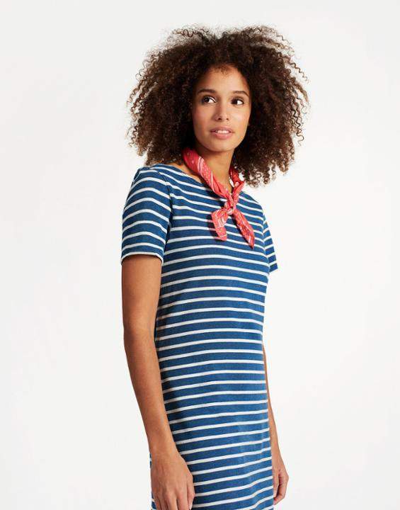 Riviera Kurzärmeliges Jersey Kleid