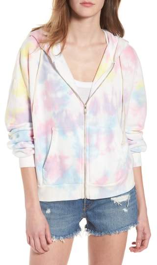 Aura Tie Dye Marquis Zip Hoodie