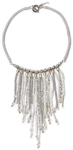 Beaded Fringe Necklace