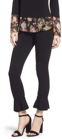 Passion Ruffle Hem Crop Pants