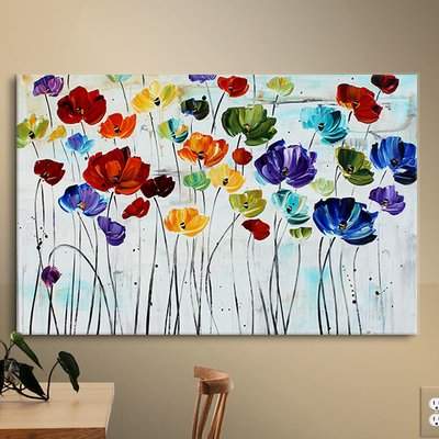 Wayfair Lilies by Jolina Anthony on Canvas