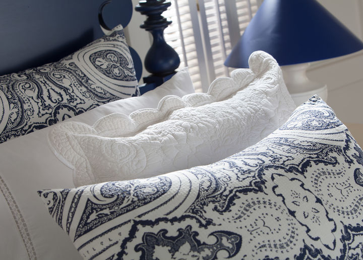 Ethan Allen Dominique White Quilt ShopStyle Home