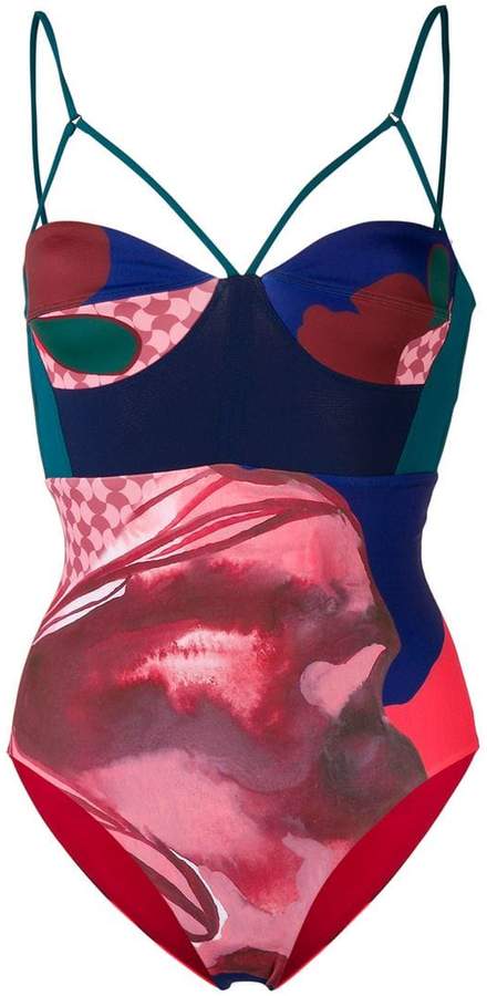 Angelys Balek Bustier swimsuit