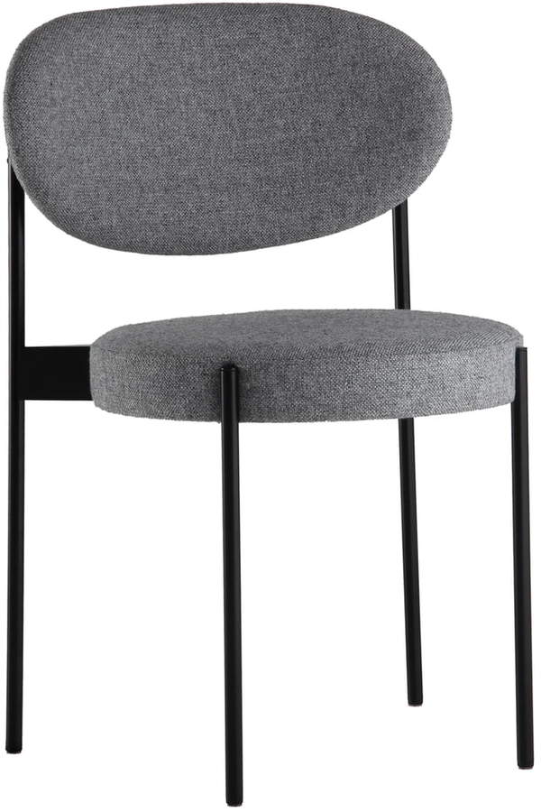 Stuhl 430, schwarz / Hellgrau (Hallingdal 65 /130)