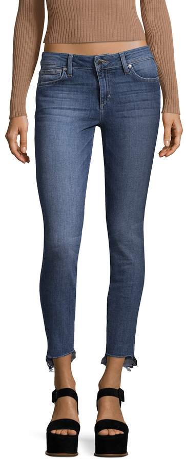 Women's Skinny Ankle High-Low Jeans