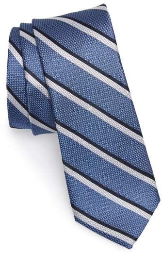 Koehler Stripe Silk Skinny Tie