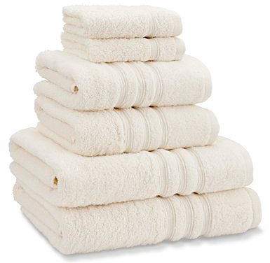 Catherine Lansfield Zero Twist 6 Piece Towel Bale 450gm