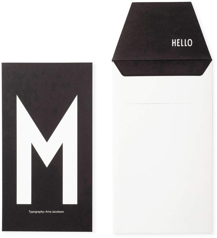 Design Letters - AJ Postkarte M