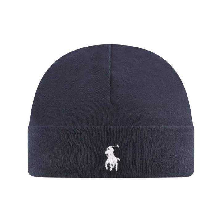 Ralph LaurenBaby Boys Navy Beanie Hat