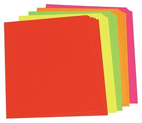 Pacon Neon Poster Board - Assorted Color