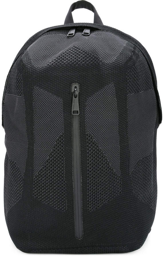 vertical zip backpack