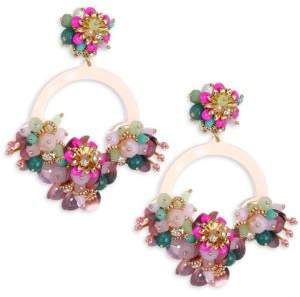 Vibrant Life Hoop Earrings
