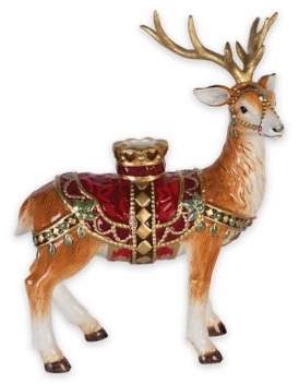 Renaissance Holiday Standing Deer Candle Holder