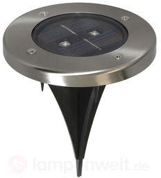 Torino - runder Solar-LED-Bodeneinbaustrahler