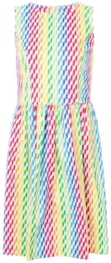 Ultràchic straw print dress