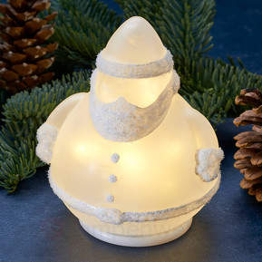 Lustige LED-Dekorationsleuchte Santa