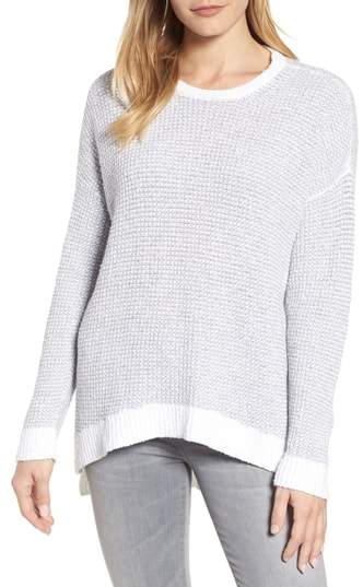 Waffled Organic Cotton Sweater
