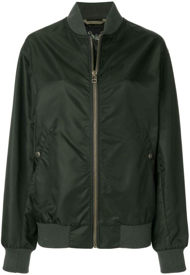 oversized bomber jacket