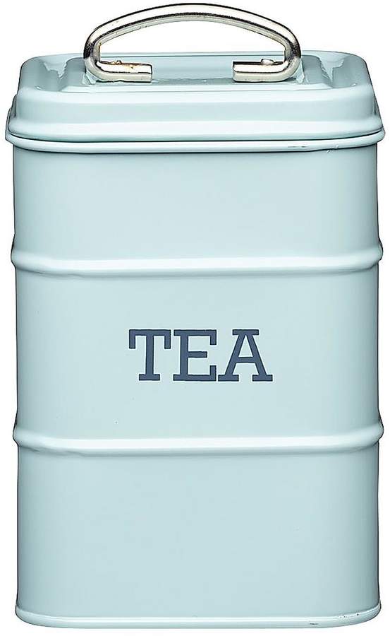 Living Nostalgia Vintage Tea Tin - Blue