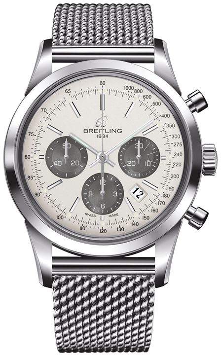 Transocean Automatic Chronograph Watch 43mm
