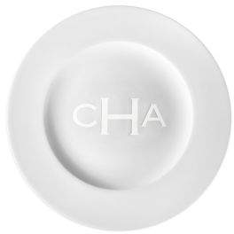 Personalized Simply Charger Plate