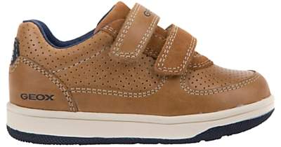 Children's New Flick Casual Riptape Shoes, Caramel