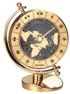 Globe Desk Table Clock