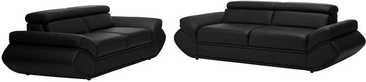 Fredriks Polstergarnitur Black Rock (3-2)