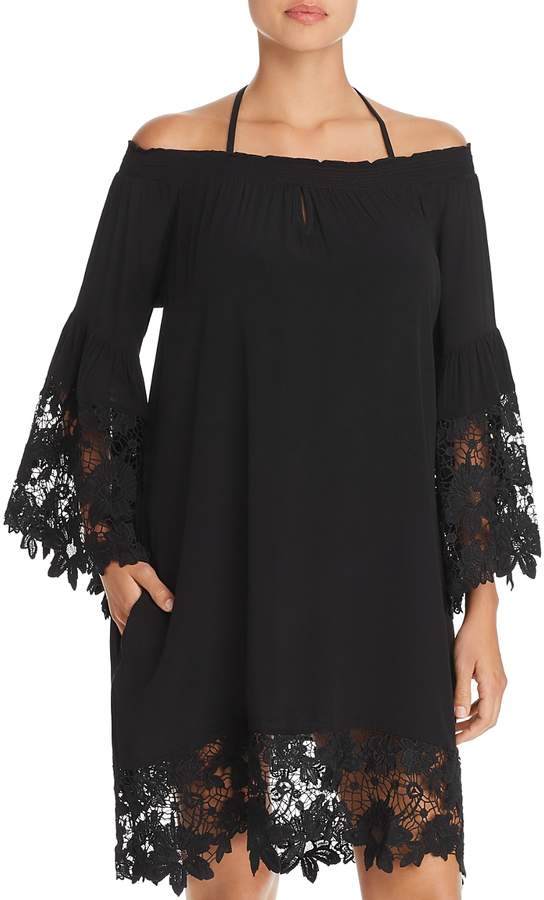 Muche Et Muchette Muche et Muchette Jolie Floral Lace Swim Cover-Up