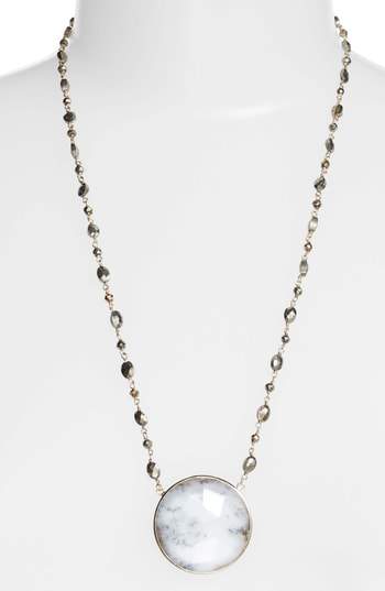 ela rae Morah Semiprecious Stone Necklace