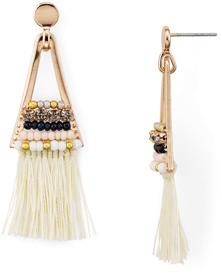 Fringed Drop Earrings