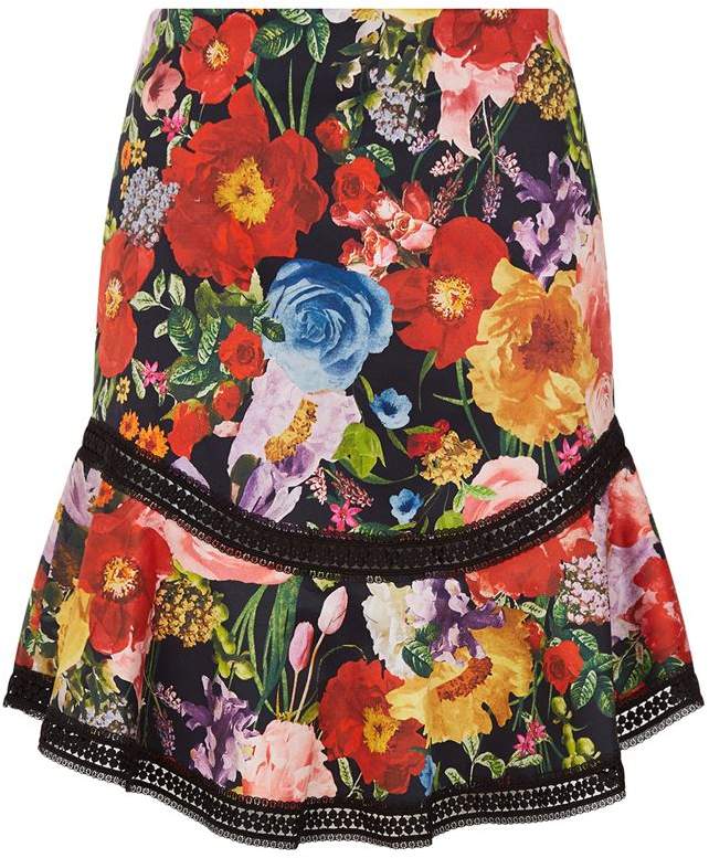 Eriko Floral Mini Skirt