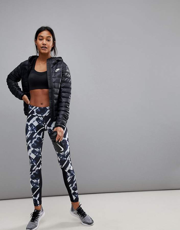 Nike Running – Power Epic Run – Leggings mit Print