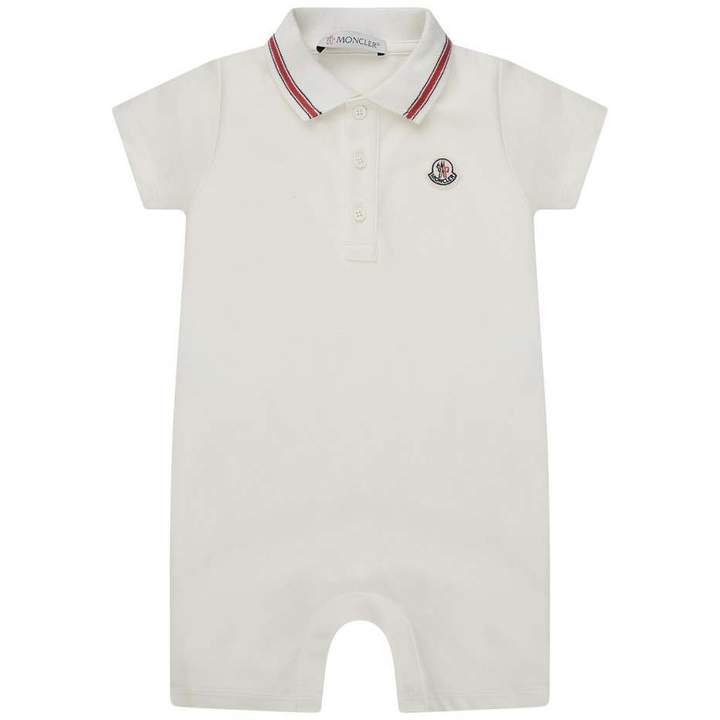 MonclerBaby Boys Ivory Polo Shortie
