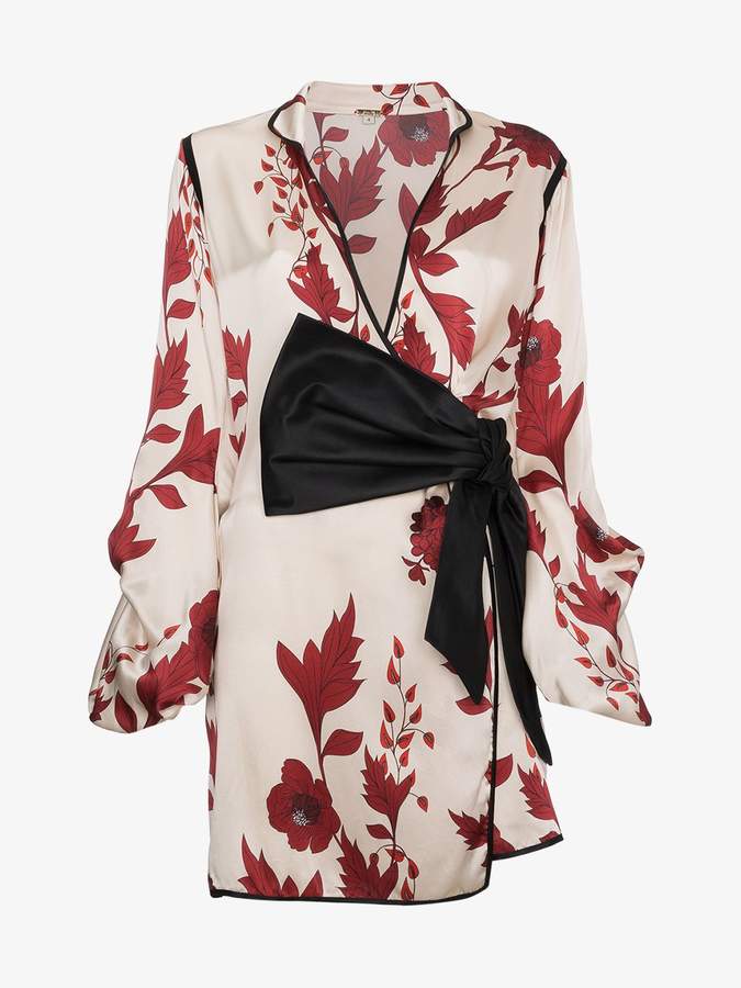 Johanna Ortiz Silk Floral Kimono