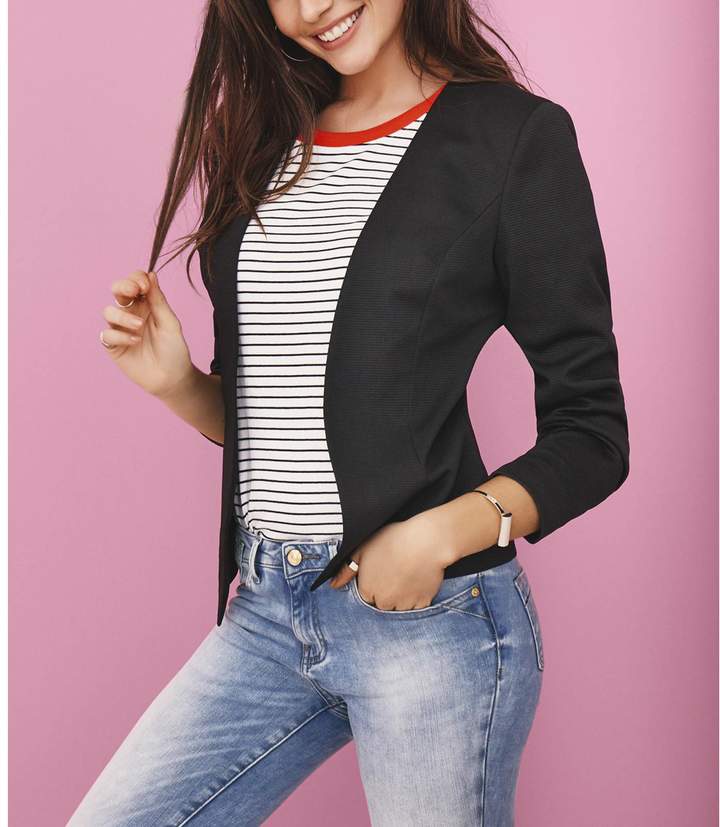 Anna - Blazer - schwarz