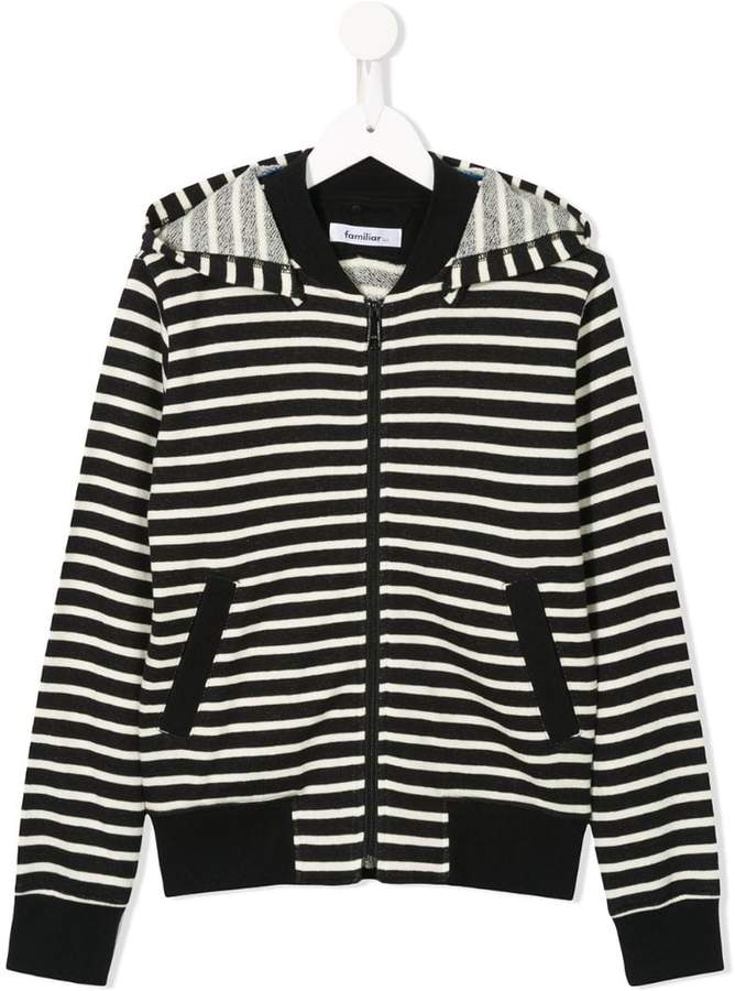 striped hoodie